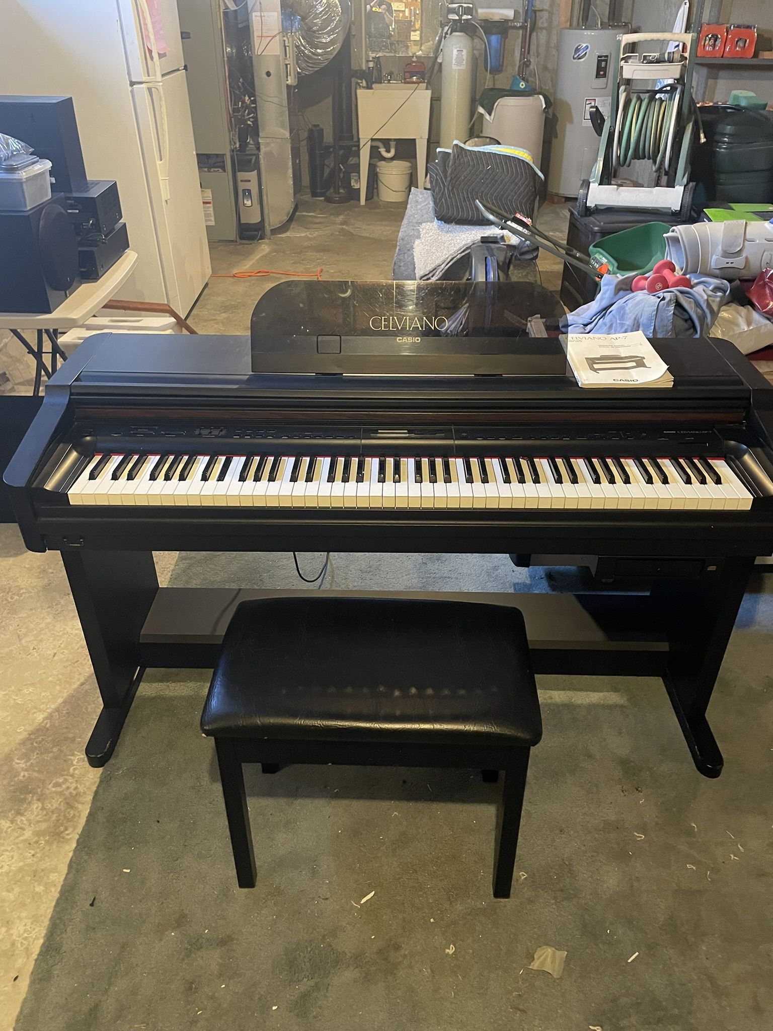 Black Celviano Casio Keyboard