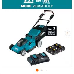 18V X2 (36V) LXT Lithium-Ion Cordless 21 in. Walk Behind Self-Propelled Lawn Mower Kit w/4 Batteries (5.0Ah)