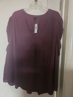 🖤Torrid plum top size3x NEW $15🖤