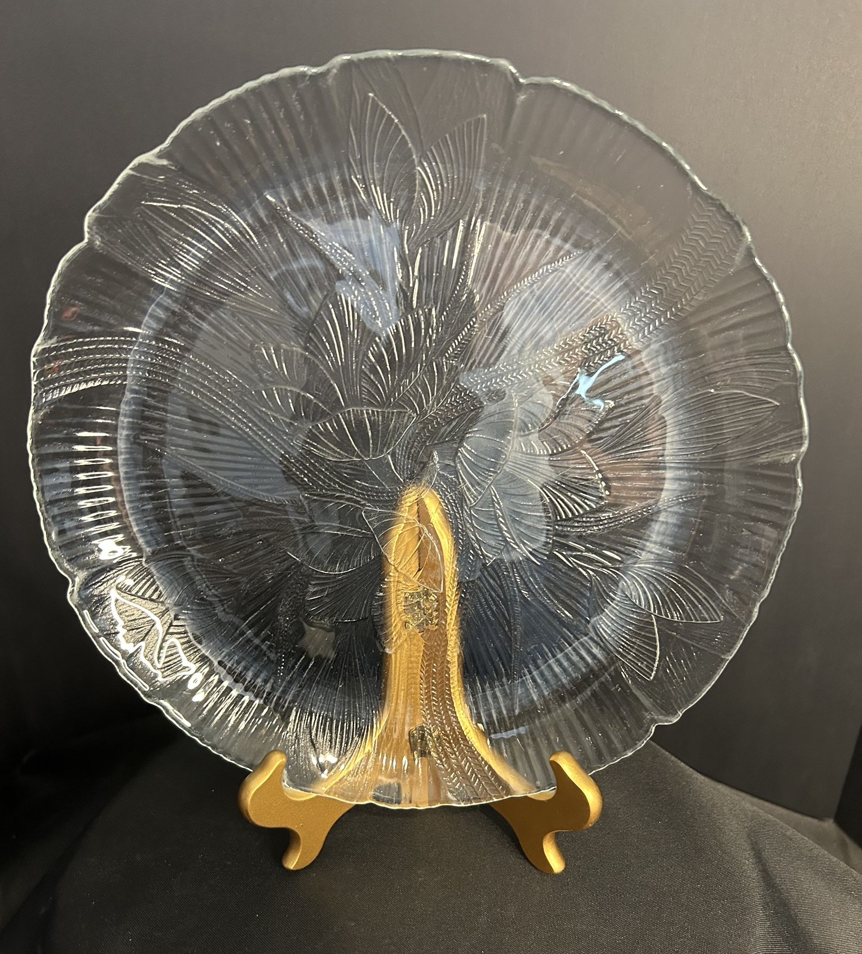 Vintage Arcoroc Canterbury 10.5in Dinner Plates Set of 2