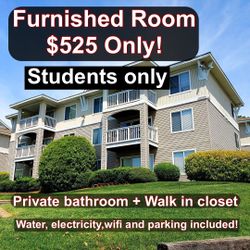 Furnished room for sublease 