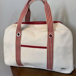 Lacoste Canvas Handbag