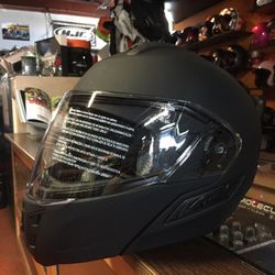 Helmet New Flip Up Modular Dot Motorcycle Helmet $120