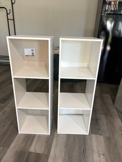 3 cube organizers