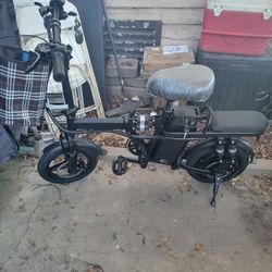 ELECTRIC BIKE MOTOR500W SPEED 25MPH-RANGE 25-30 MILES-ALARM, FOLDABLE 