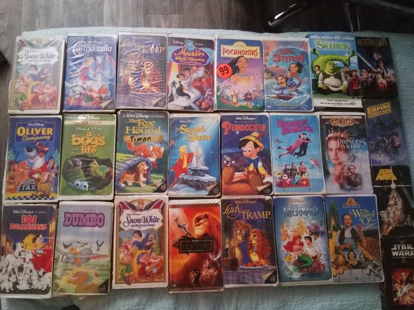 Collectable Vintage VHS Collection