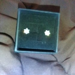 Moissanite Stud Earrings 925 Silver