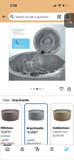 5 to 6 person Jacuzzi spa