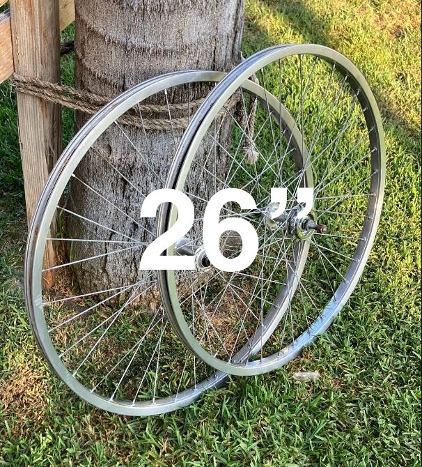 Vintage BMX , Araya , SR Hubs , ACS , Alloy , Aluminum, Made In Japan, Adult Size , Spin Straight , Located In LaHabra Ca