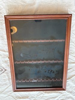 Vintage wood display case