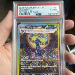 Pokemon PSA 10 Umbreon (Japanese)