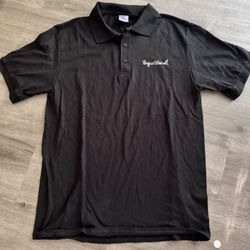 Yogurtland Black Polo Shirt - Size Medium
