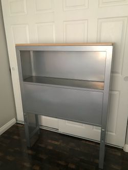 Metal Storage Headboard