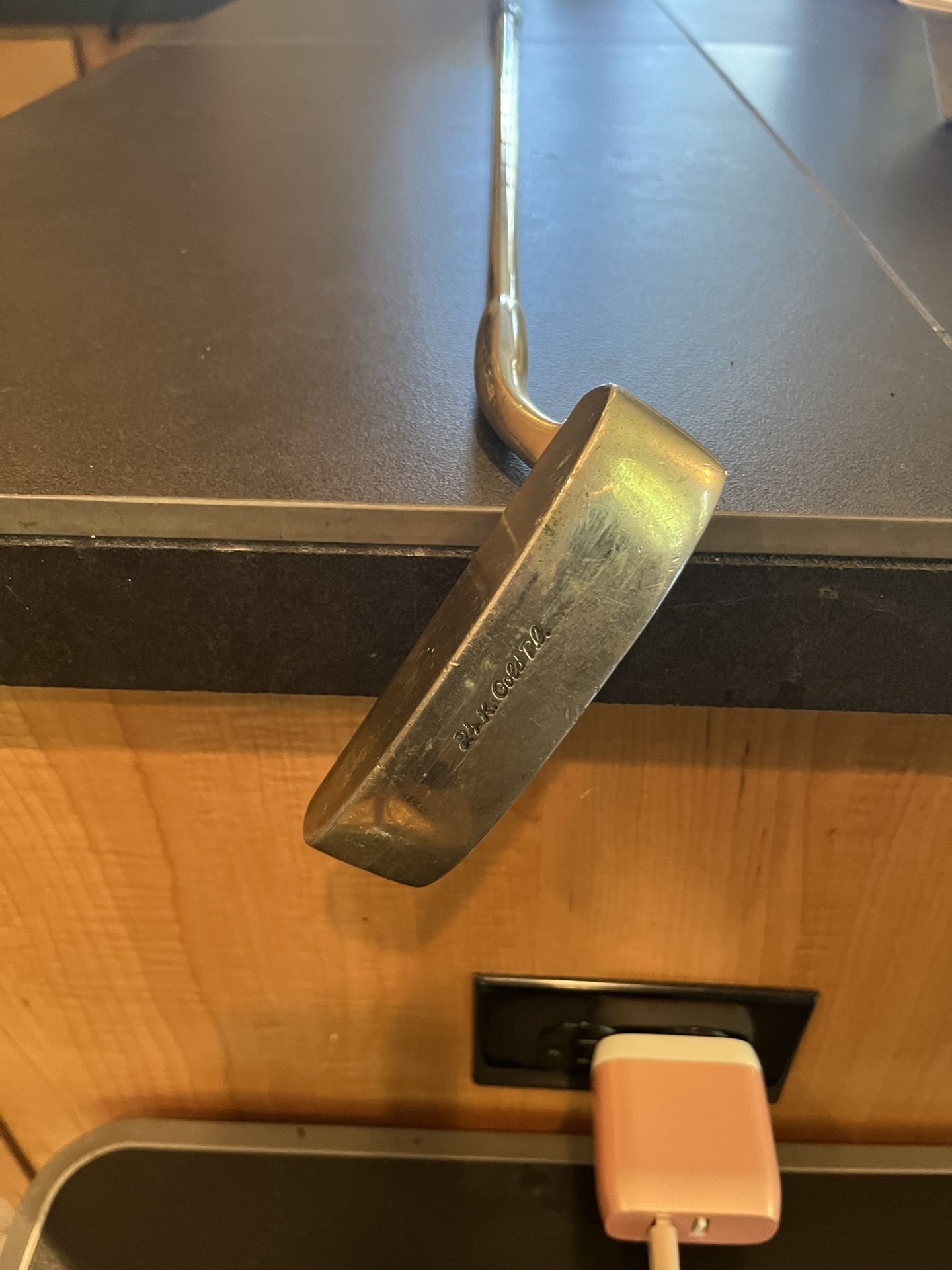 24K Gold Plated Golf Putter