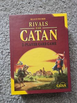 Catan Rivals Card Game Board Game - Two Player, Cards Still Sealed