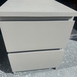 IKEA grey nightstand with drawers