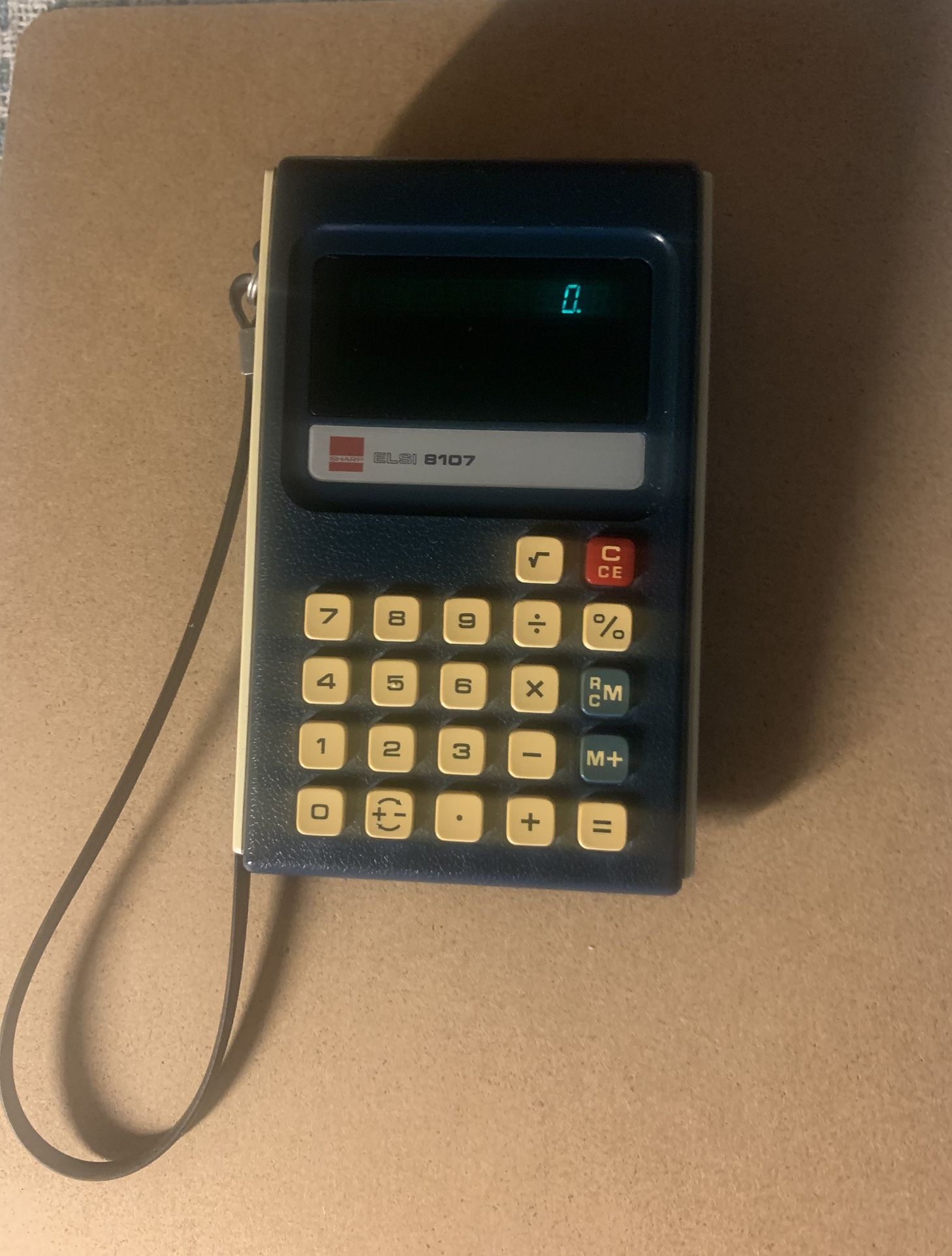 Vintage Sharp Calculator 