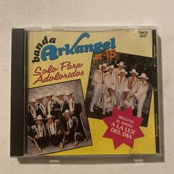 Banda Arkangel R15 Solo Para Adoloridos 1995 Fonovisa CD Como Nuevo Primera Edition Rare Dificil De Conseguir 