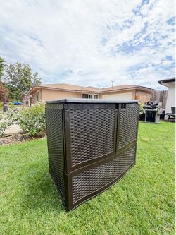140$$ Suncast outdoor storage box free delivery