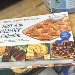  1959 Pillsberry best 1000 recipes best of the bake off collection