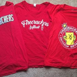 Firecrackers Mom Shirts  Large