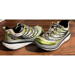 Hoka One One Kailua Trail Running Lime Green Silver Womens 8