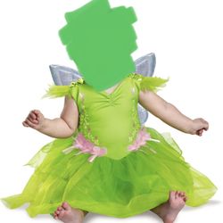 Tinker Bell Costume 6-12 Month 