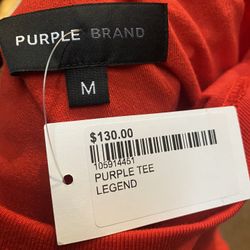 Red Purple Brand Shirt 