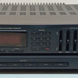 Fisher AM/FM Stereo Receiver RS-9005 - Tested and Working (circa 1980s)