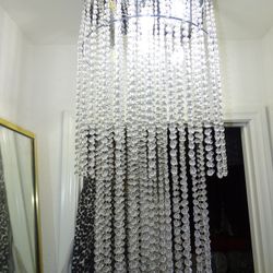 3 Ft Modern Crystal Chandelier 