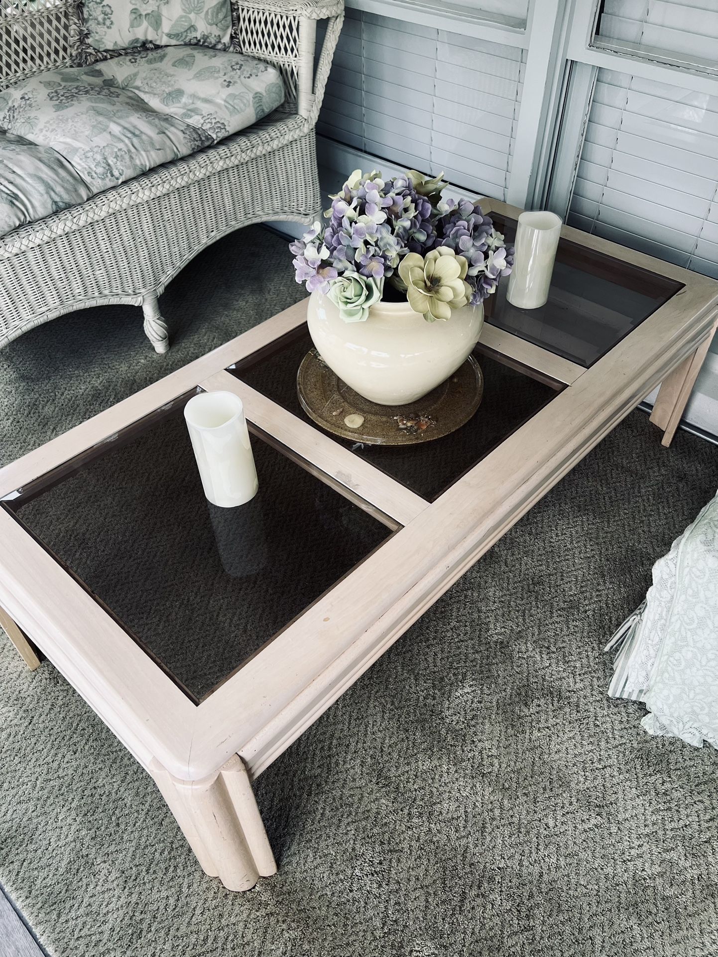 Coffee Table And 1 End Table