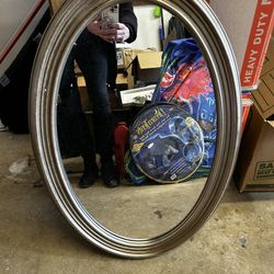 Oval Shaped Mirror