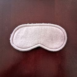 NWOT 100% Cashmere Dusty Rose Pink Sleep Eye Mask