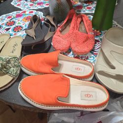 5 Pairs Womans Shoes All For $25