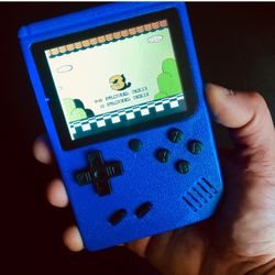 BRAND NEW! Handheld, Gameboy-Style Game Console with Retro Video Games