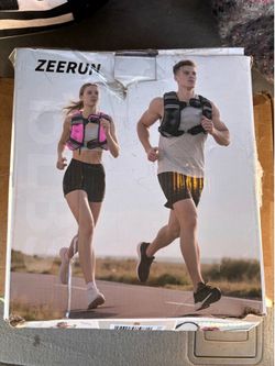 Zeerun brand! 15lb weighted vest