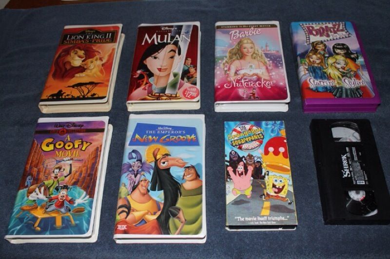 Kids VHS Movies