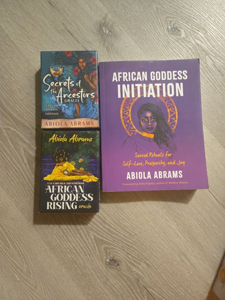 African Goddess Book & Oracle DECKS