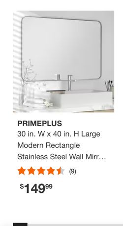 Rectangle Mirror Read Description