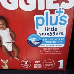 Huggies size 1 plus