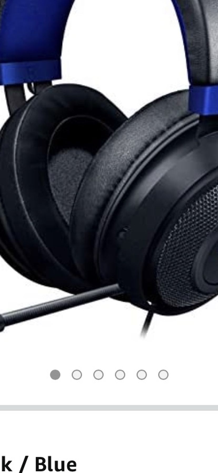 Razer Kraken Gaming Headset: Lightweight Aluminum Frame - Retractable ...