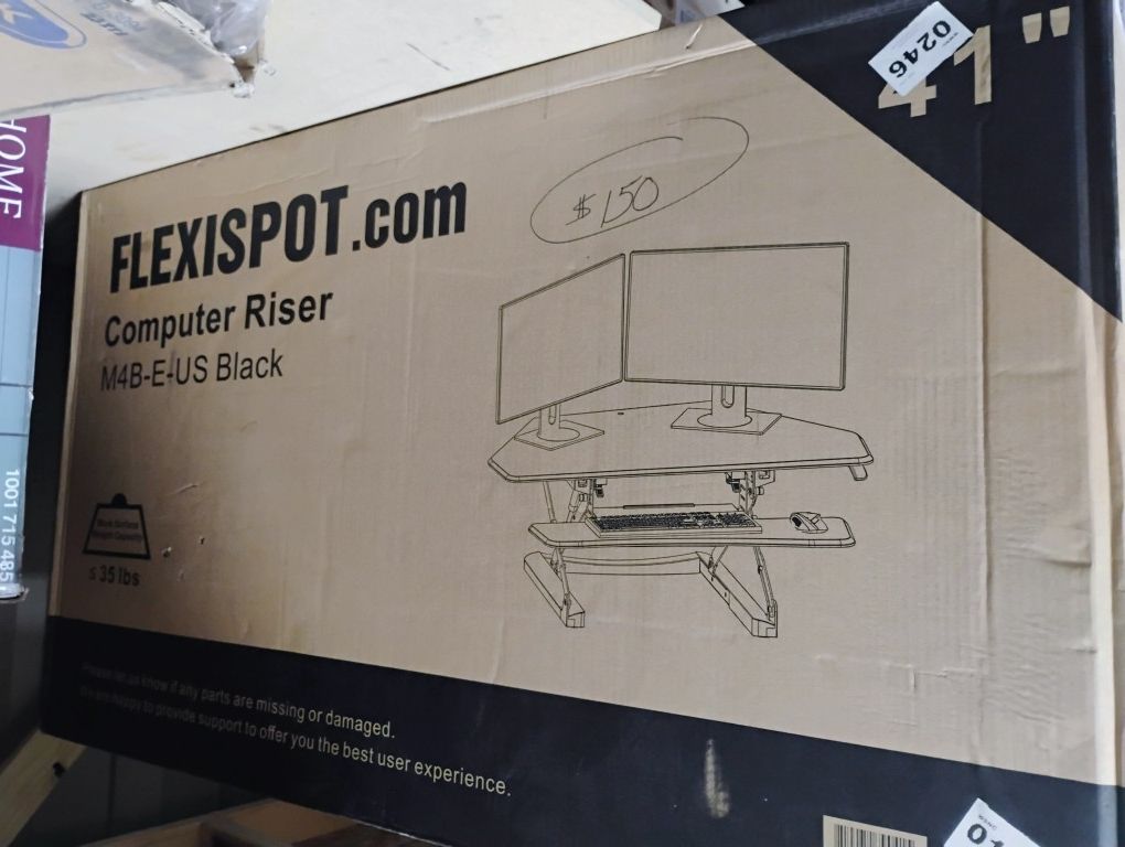 41" Computer Riser