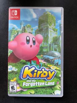 Kirby and the Forgotten Land Switch Game Cartridge with Case