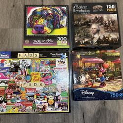 Jigsaw Puzzle Bundle (contact info removed) Pieces Disney Dean Russo Fads
