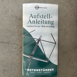 Aufstell Music Stand