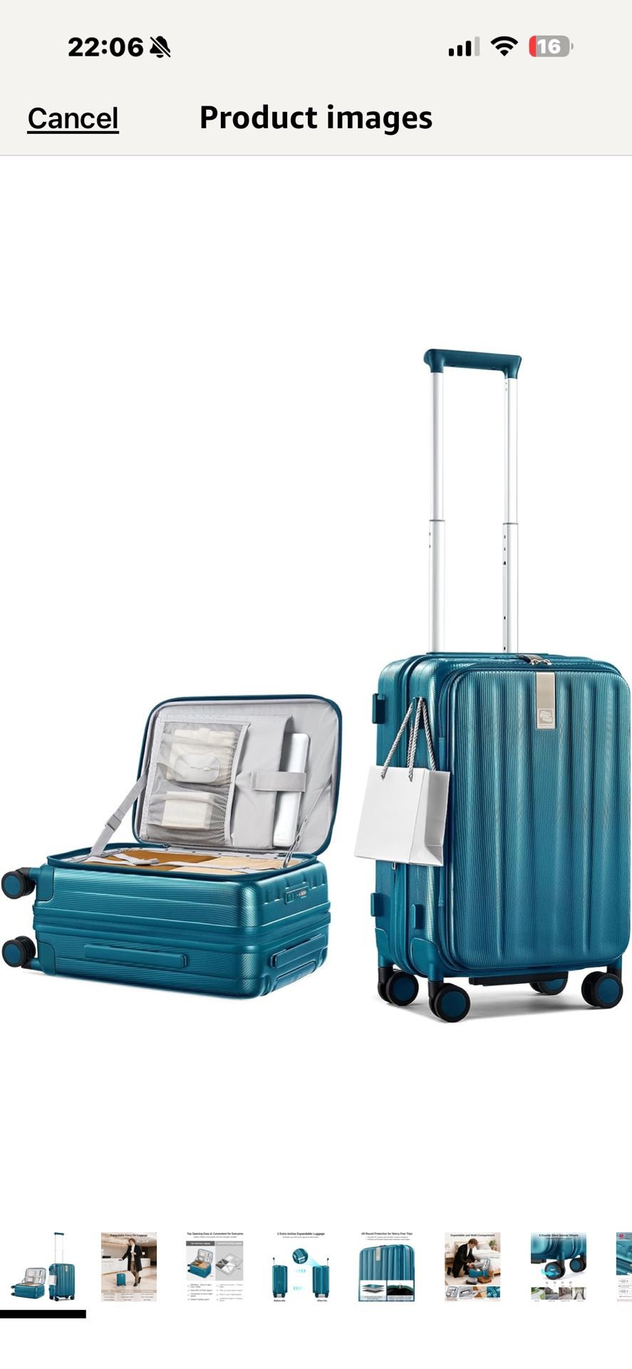 Carry On Luggage 20 Inch