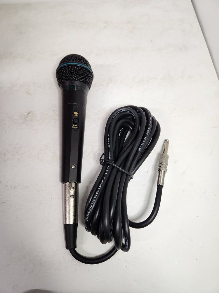 Nissindo DM-900 Wired Vocal Unidirectional Microphone w/Long Professional Cable