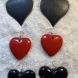 Heart Earrings Bundle