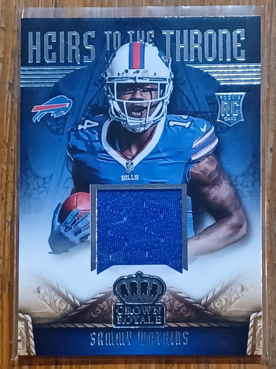 Sammy Watkins Jersey Buffalo Bills 99/499 Heirs To The Throne Rookie 2014