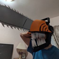 Chainsaw Man 3D Printed Cosplay Helmet Mask
